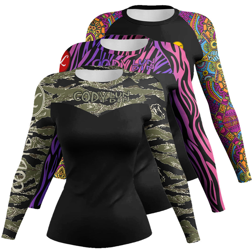 Women's Slim Fit Long Sleeve Workout Top