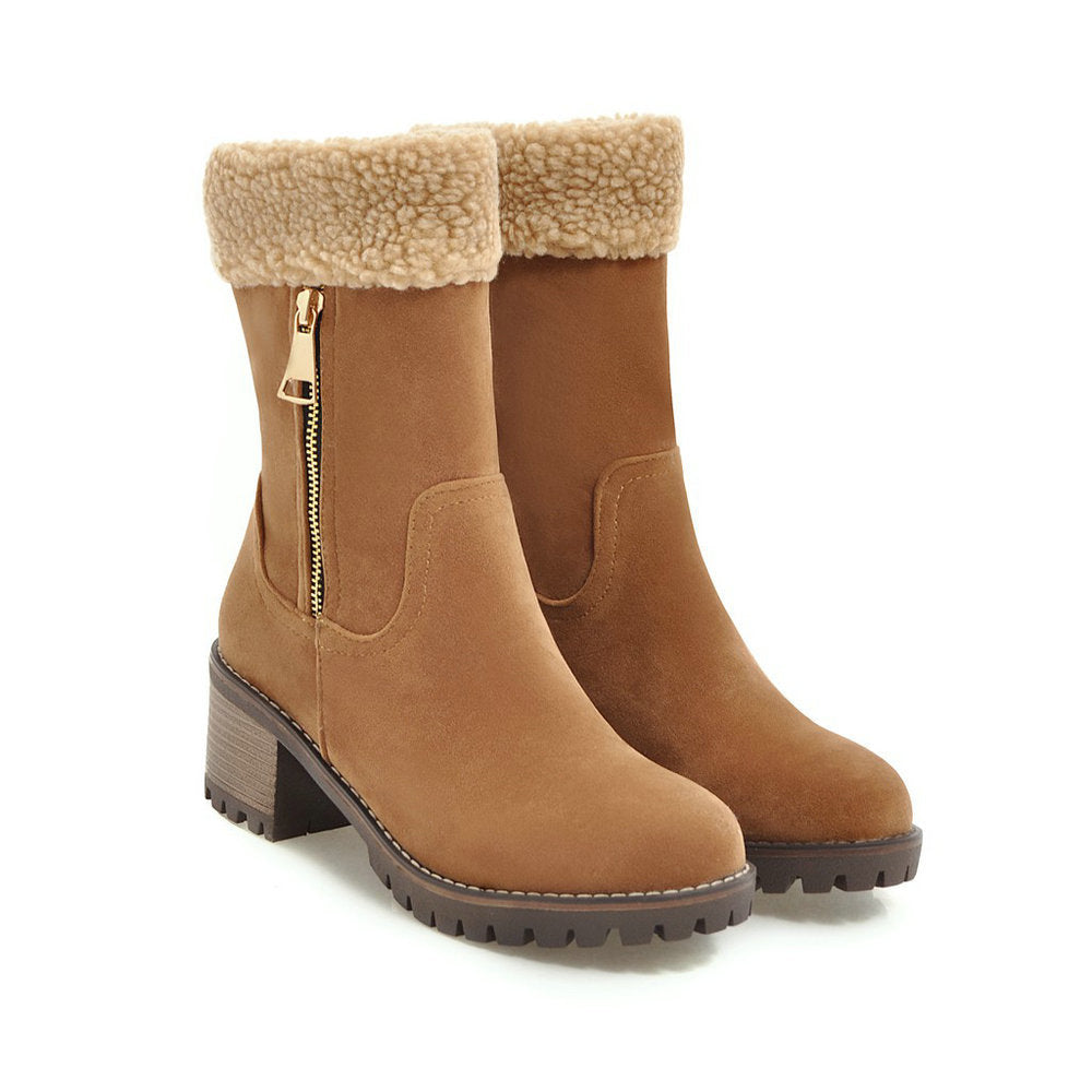 Chic Women's Snow Boots for Winter