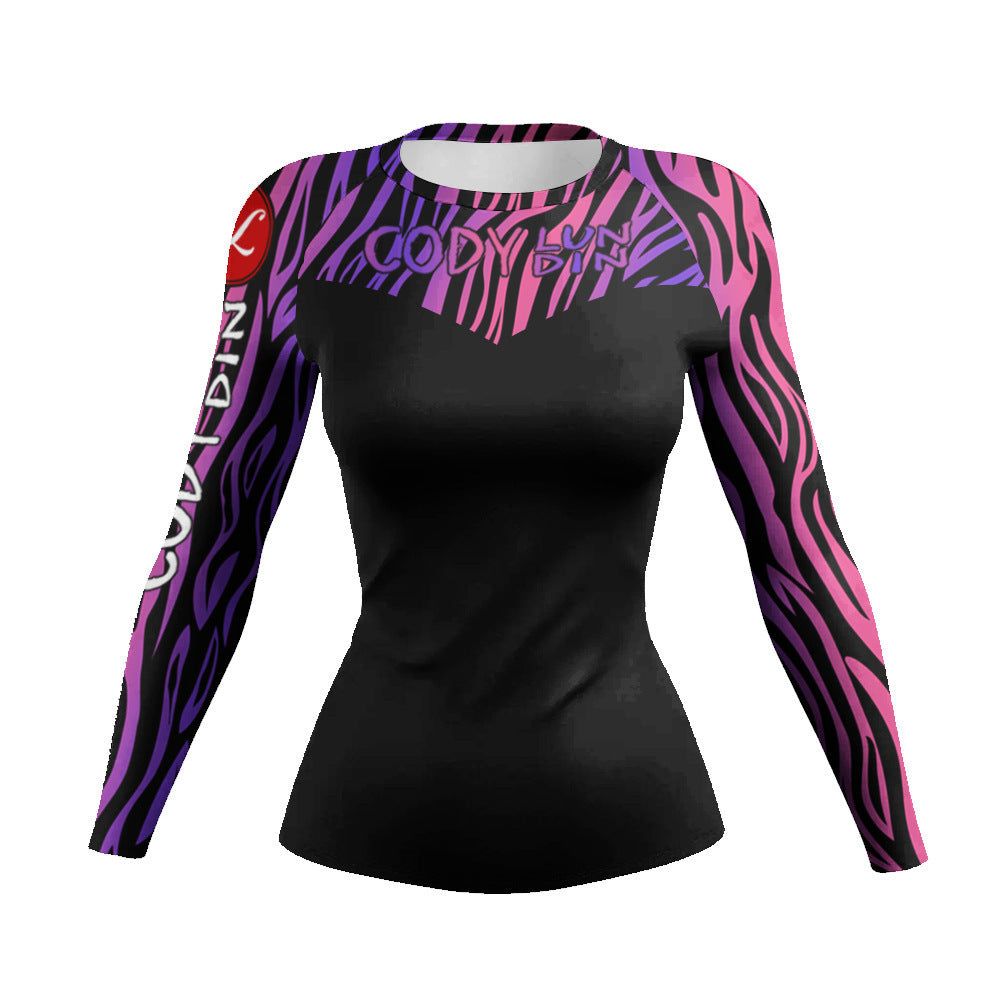 Women's Slim Fit Long Sleeve Workout Top