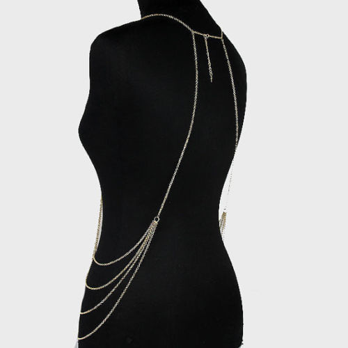 Elegant Pearl Body Chain for Women