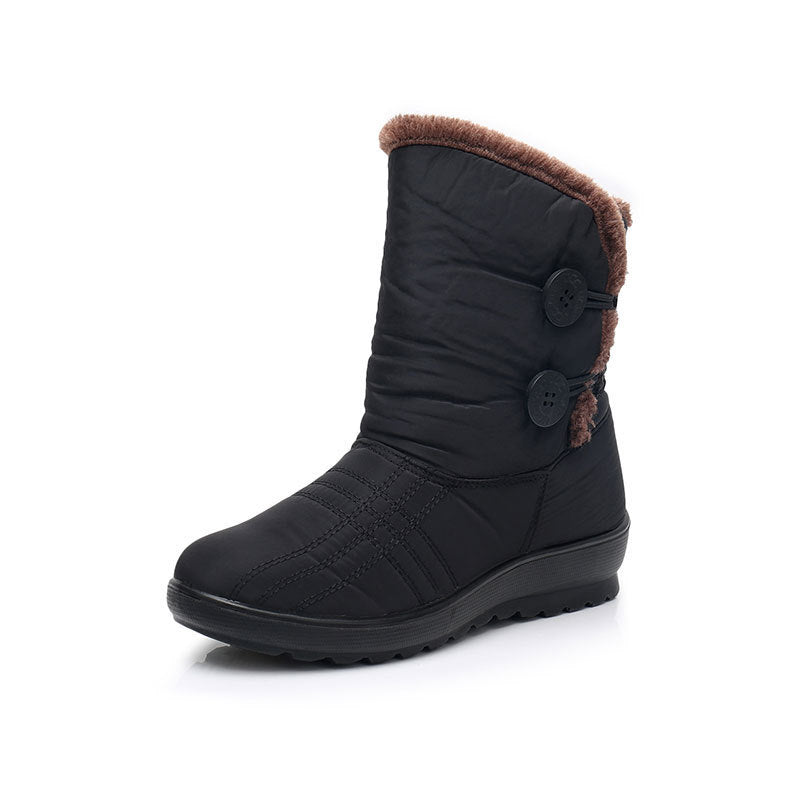 Chic Waterproof Tarpaulin Boots