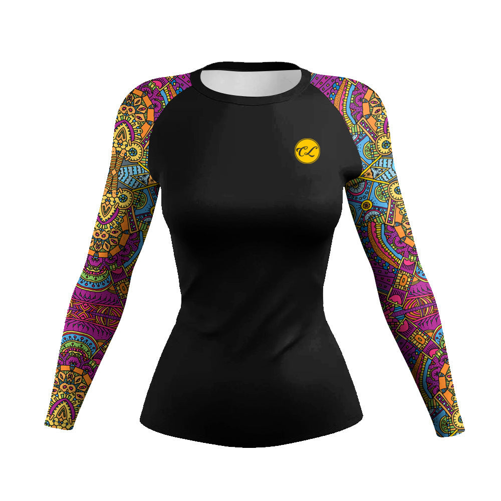 Women's Slim Fit Long Sleeve Workout Top