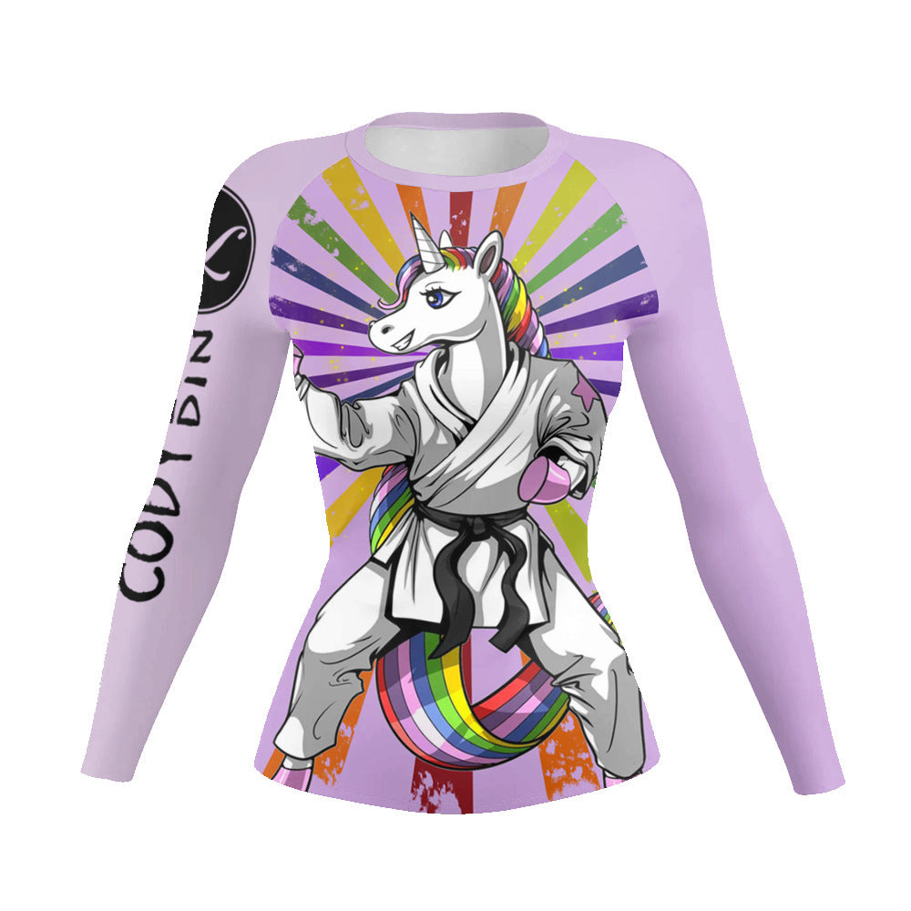 Women's Slim Fit Long Sleeve Workout Top