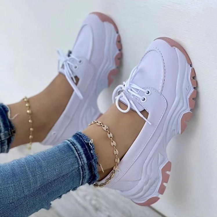 Trendy Lace-Up Sneakers for Women
