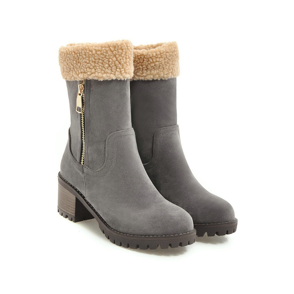 Chic Women's Snow Boots for Winter