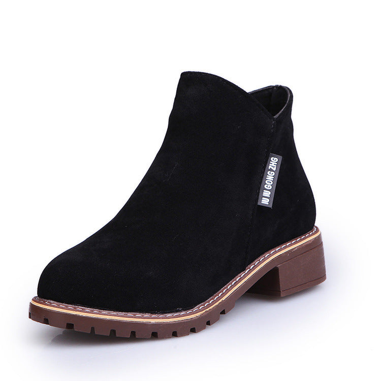 Women's Martin cashmere boots
