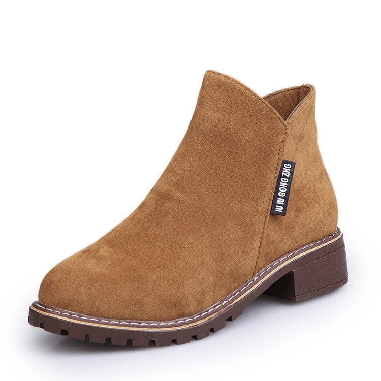 Women's Martin cashmere boots