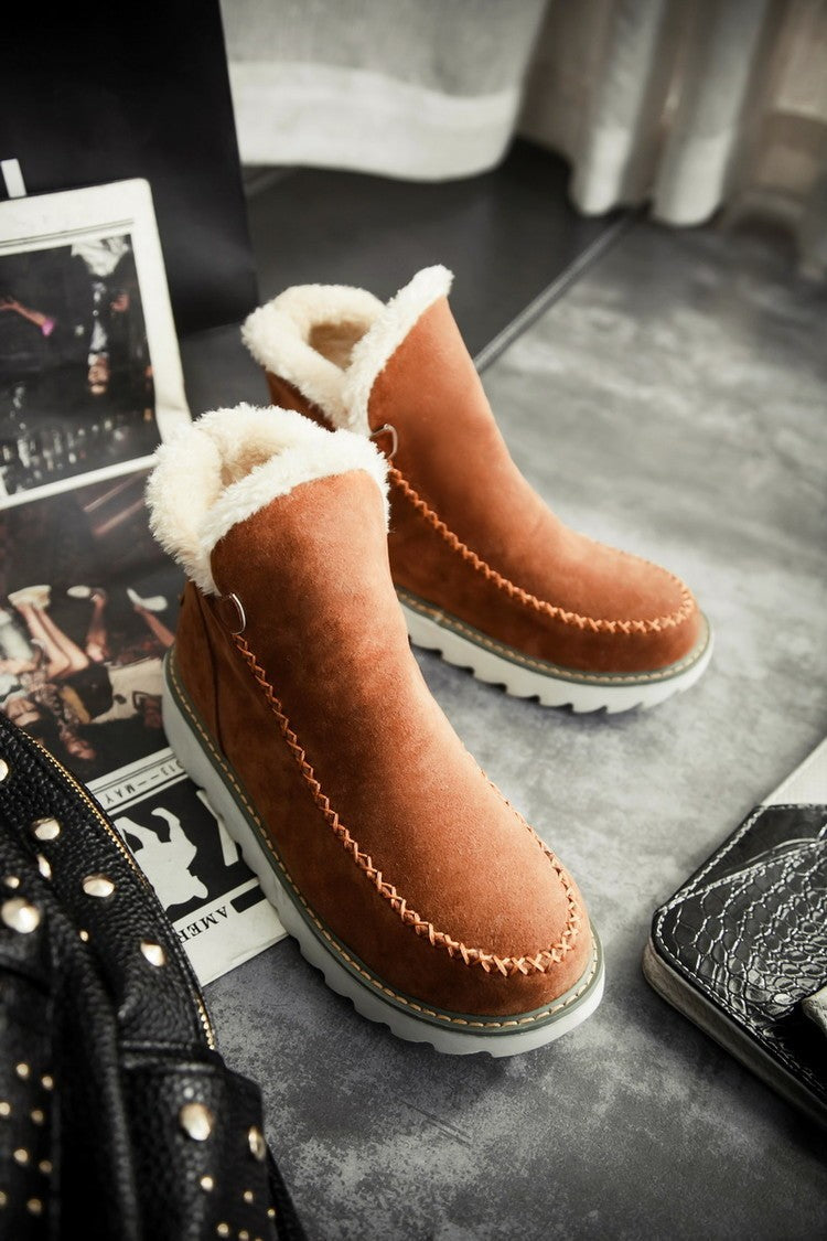 Cozy Chic Cotton Snow Boots