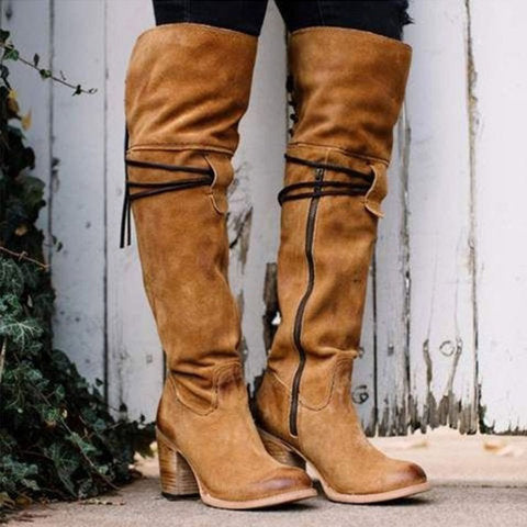 Cozy Over-the-Knee Boots for Women