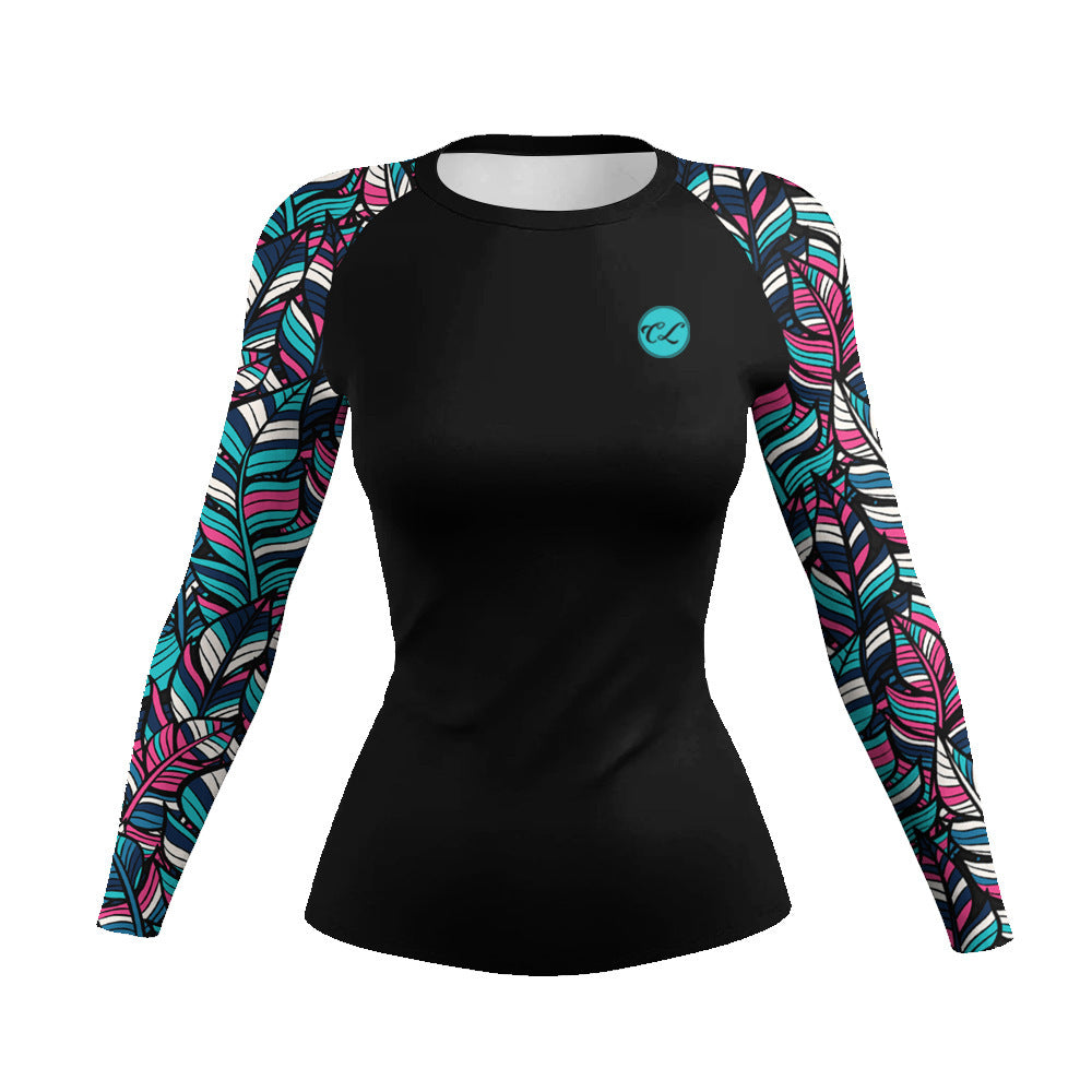 Women's Slim Fit Long Sleeve Workout Top