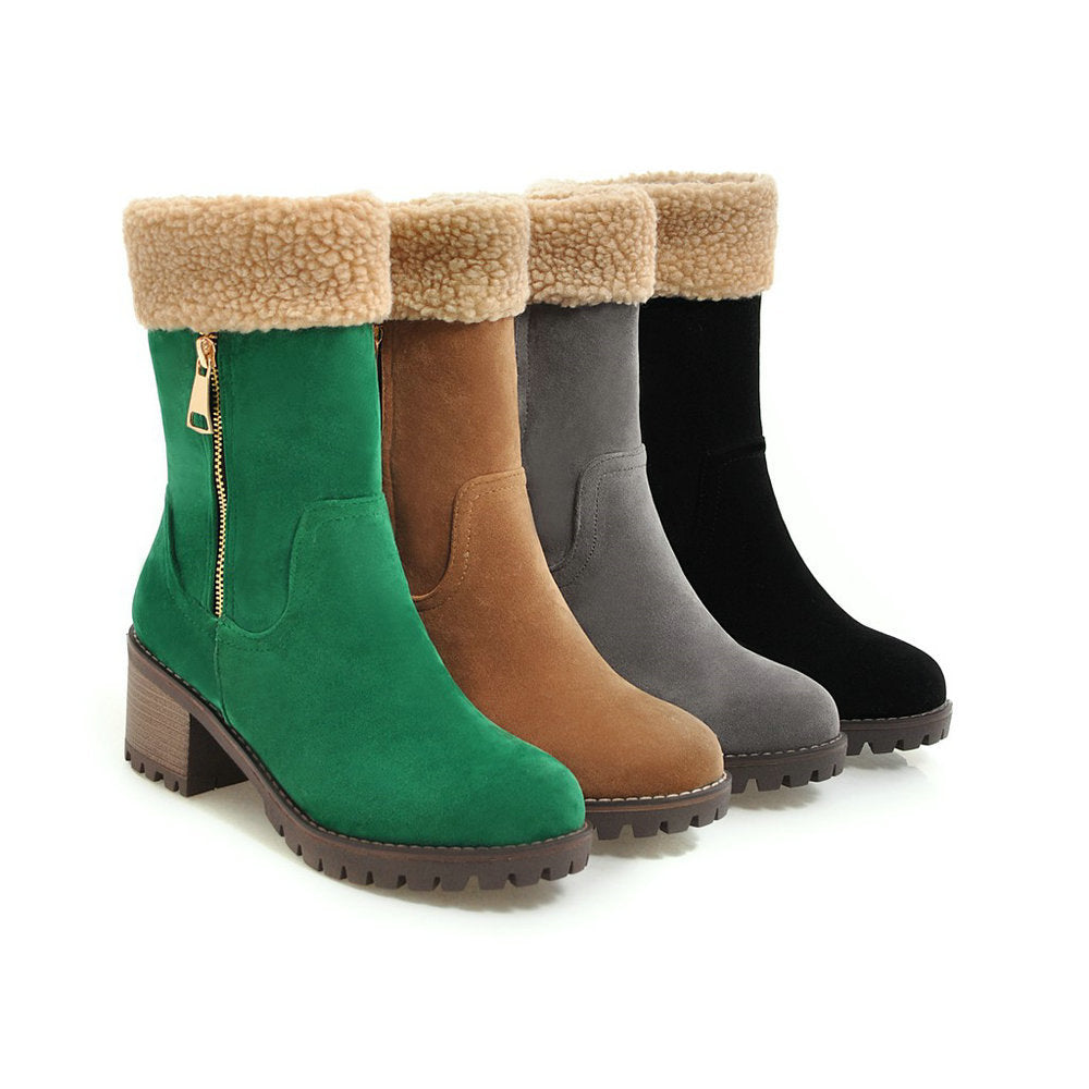 Chic Women's Snow Boots for Winter