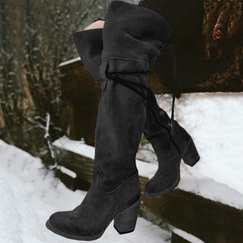 Cozy Over-the-Knee Boots for Women