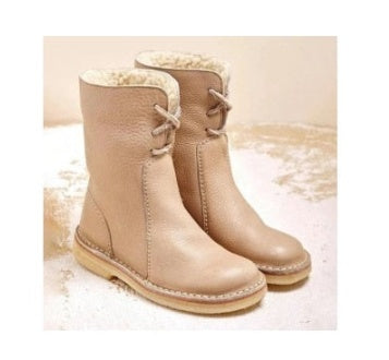 Comfortable Women's Flat Bottom Boots