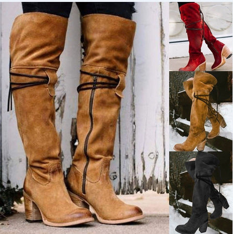 Cozy Over-the-Knee Boots for Women